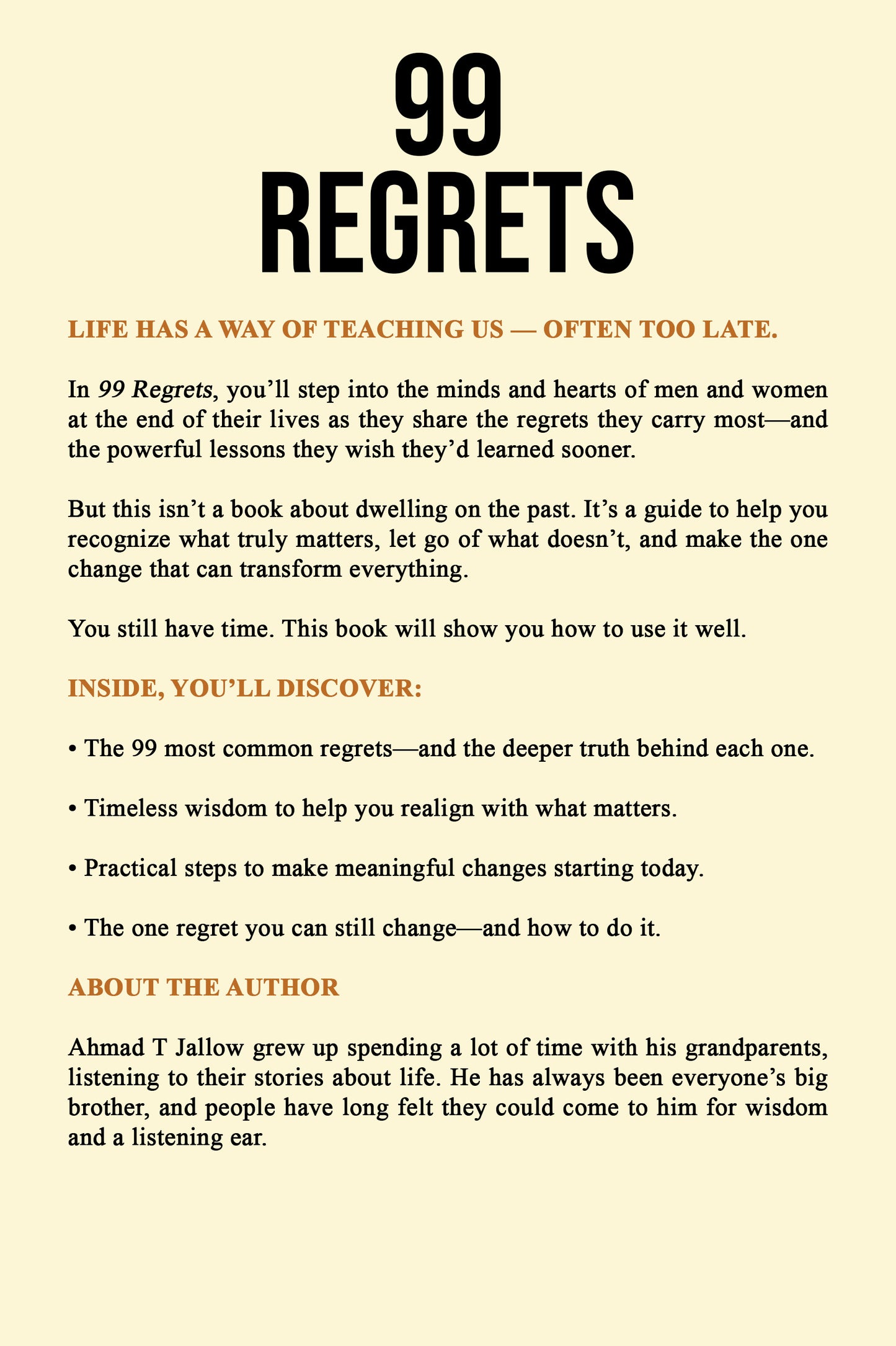 99 Regrets Your 100